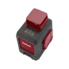 Fortum önbeálló lézeres vízszintező ZÖLD 1D1V (1×360°+1V), Li-ion akku 5,2Ah, pontosság: 0,3mm/1m, 1/4" és 5/8" menet (4780209)