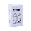 Extol Craft lakat, vas, 3 kulccsal, dobozban 25mm (77005)