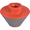 Extol Premium lyukmaró, csonkakúp (lyuktágító/lyukfúró/furat csiszoló) csempére, gyémánt bevonat; 48mm × M14, sarokcsiszolóra (8801853)