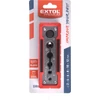 Extol Premium fúróvezető sablon (fúrósablon) fúrószárakhoz, 6 méret: 2-12 mm (8801920)