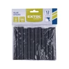 Extol Craft ragasztóstift klt., fekete színű; 12db, 100×11mm, bliszteren (9913)