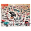 Extol Industrial akkus excenteres polírozógép, Share20V, 20V, Li-ion, szénkefe nélküli motor, 150 mm, AKKU és TÖLTŐ NÉLKÜL (8791845)