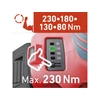 Extol Premium akkus ütvecsavarozó, Share20V, szénkefementes, 1/4" hatszög, Li-ion; 20V akku: 2 Ah, töltő, 230 Nm (8891814)