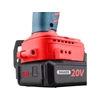 Extol Premium akkus ütvecsavarozó, Share20V, szénkefementes, 1/4" hatszög, Li-ion; 20V akku: 2 Ah, töltő, 230 Nm (8891814)