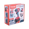 Extol Premium akkus ütvecsavarozó, Share20V, szénkefementes, 1/4" hatszög, Li-ion; 20V akku: 2 Ah, töltő, 230 Nm (8891814)