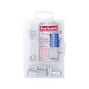 Fortum szegecsanya klt. 40 db, M3-M8, POP-NUT, horganyzott acél, kerek, nyitott, lapos peremű, rovátkolt (4770682)