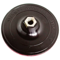 EXTOL gumitányér sarokcsiszolóhoz; 125mm, tépőzáras (108500)