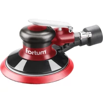 Fortum pneumatikus rotációs csiszoló, 150mm, excentricitás: 5mm; 10.000 1/min, 226 l/min, 6 Bar, 1/4" tömlőcsatlakozó, 0,8 kg (4795038)