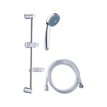 Viking zuhany készlet; 1 funkciós fej, tömlő 150 cm, szappantartó, fali csúszka (630305)