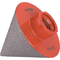 Extol Premium lyukmaró, kúpos (lyuktágító/lyukfúró/furat csiszoló) csempére, gyémánt bevonat; 50mm × M14, sarokcsiszolóra (8801852)