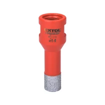 Extol Premium körkivágó csempére, gyémánt vágóél; 20mm × M14, sarokcsiszolóba fogható (8801866)