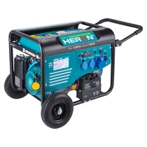HERON benzin-gázmotoros áramfejlesztő aggregátor ATS előkészítéssel 8000 VA, 230 V (8896326)