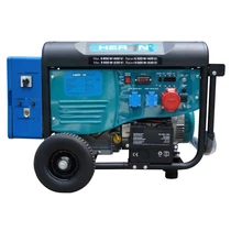 HERON 420 BLUE háromfázisú vészhelyzeti önindítós benzinmotoros áramfejlesztő aggregátor 6000 VA távindítóval felszerelt (8896420-AU2)