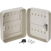 Extol Craft kulcskazetta 20 kulcsnak 200×160×80 / 0,8mm, falra rögzíthető szerelhető kulcsszekrény 2db kulccsal (99020)