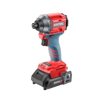 Extol Premium akkus ütvecsavarozó, Share20V, szénkefementes, 1/4" hatszög, Li-ion; 20V akku: 2 Ah, töltő, 230 Nm (8891814)