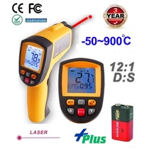 LÉZERES INFRA HŐMÉRŐ PISZTOLY -50 +900°C DIGITÁLIS LCD KIJELZŐVEL