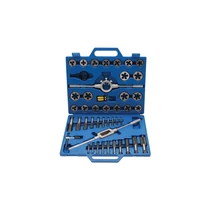 45 részes menetfúró és menetvágó készlet, coll méretekben (BGS-1898)