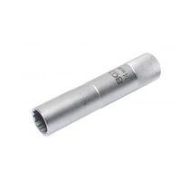 gyertyakulcs, sokszögű, 90 mm hosszú 3/8" 14 mm (BGS-2446)