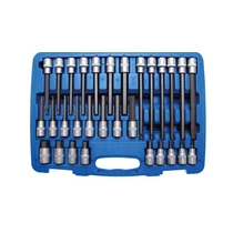 30 részes imbusz bit készlet  1/2" bőröndben (BGS-5181)