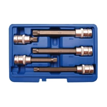 5 részes sűrű torx bit dugókulcs készlet dobozban (BGS-8449)