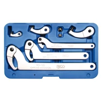 8 részes állítható körmös kulcs készlet, 35 - 120 mm (BGS-8542)