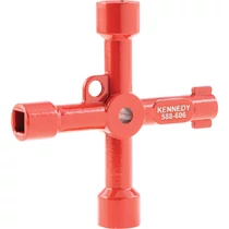 Kennedy professzionális ipari többcélú négyoldalas kulcs acélból