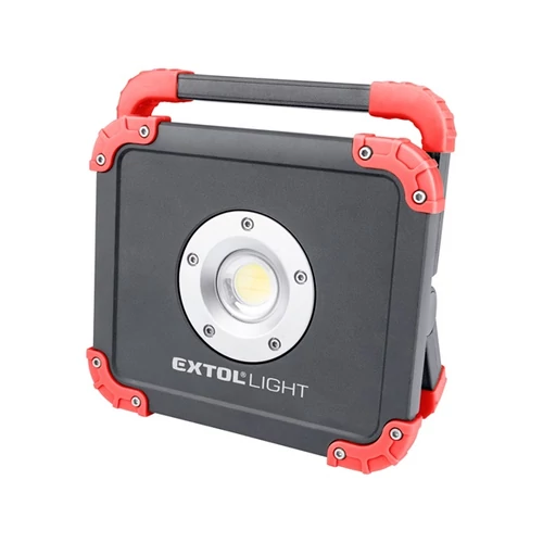 EXTOL LIGHT LED lámpa, 20 W, COB LED; 2000 Lm, újratölthető Li-ion akkus, 6600 mAh, IP54 (43134)