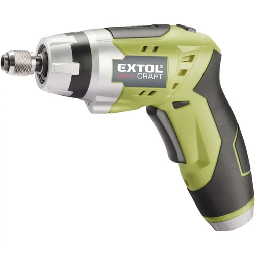 EXTOL akkus csavarbehajtó, Li-ion; 3,6V, 1300 mAh, ford.: 200 1/min, befogás: 1/4", hatszög BIT-ekhez, elforgatható nyél (402114)