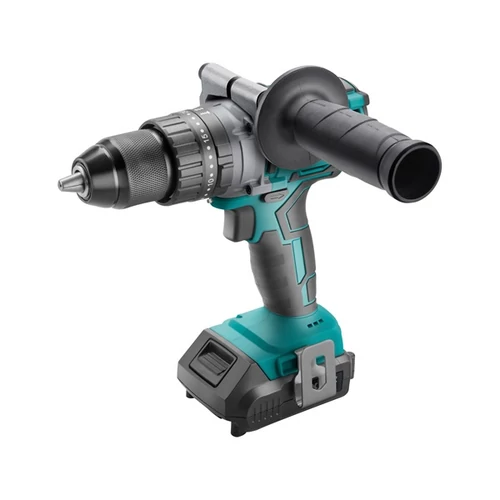 EXTOL INDUSTRIAL  akkus ütvefúró és csavarozó, 20V, Li-ion; 1db akku, 1db töltő, 2000 mAh, 40/65Nm (8791800)