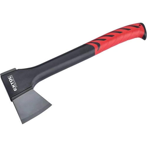 EXTOL PREMIUM balta, nylon nyél 650 g, 360 mm hosszú hajlított nyél, TPR gumis markolat (8871152)