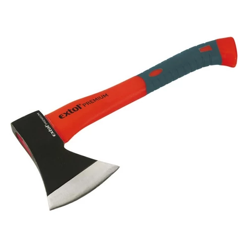 EXTOL PREMIUM balta, üvegszálas nyél, 600g, TÜV/GS, DIN5131, TPR markolat (8871220)