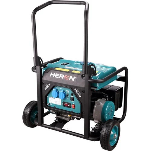HERON benzinmotoros áramfejlesztő, aggregátor, agregátor 1 fázisú, max. teljesítmény 3 kVA (8896140)