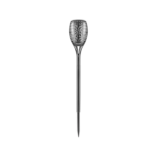 EXTOL LIGHT éjszakai, kerti LED lámpa, lángoló fáklya hatás, 1W; 35 Lm, napelem+szenzor, Ni-Mh akku, 800mAh, kerti, leszúrható, 79cm (43132)
