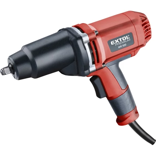 EXTOL PREMIUM elektromos ütvecsavarozó, 1/2" 230V/950W, 500Nm, 2300ford/perc, jobb/bal irányváltás, papír dobozban (8890603)