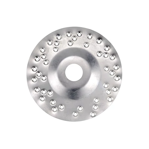 EXTOL faforgácsoló korong; max 12200 ford/perc, sarokcsiszolóhoz, fém, 125×22,2mm, fa csiszolásához, szakaszos használat (10801)
