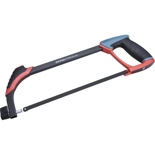 EXTOL PREMIUM fémfűrész; 300mm, acél váz, ALU + ABS/TPR gumis markolat (8812102)