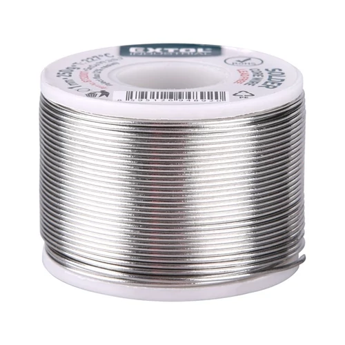EXTOL profi ipari forrasztó ón, gyantás, ólommentes, műszerész forrasztáshoz 1mm, 99,3% ón + 0,7% réz tartalmú T: 227 °C 250g (8732007)