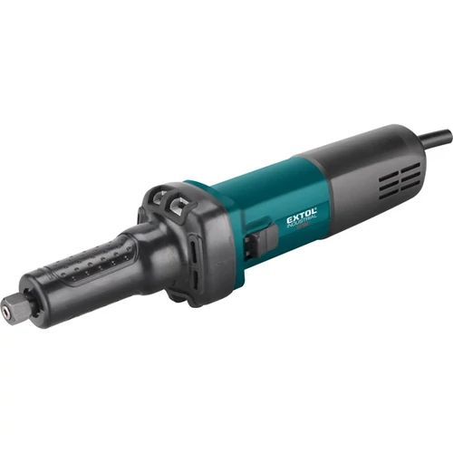 EXTOL INDUSTRIAL  furatköszörűgép, egyenes, elektromos, 500W, 6 mm, 28.000 ford./perc, papír doboz, 1,7 kg (8792210)