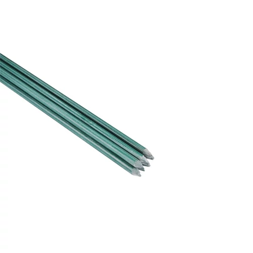 EXTOL futtató karó üvegszálas, 10 db, zöld, 120cm × 7,9mm, kör keresztmetszetű (82522)