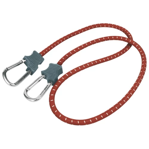 EXTOL PREMIUM gumipók 1 db, 80cm × 10mm,  mindkét végén karabínerrel, extra erős gumi (8861112)