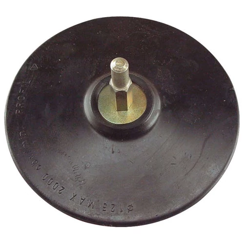 EXTOL gumitányér  fúrógéphez; 125mm tépőzáras (108400)