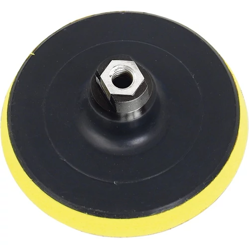 EXTOL gumitányér sarokcsiszolóhoz; 115mm, tépőzáras, max. ford.:12.500 1/min (108526)