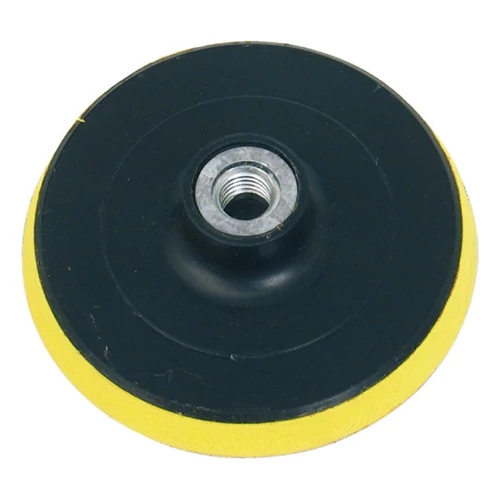 EXTOL gumitányér sarokcsiszolóhoz; 125mm, tépőzáras, max. ford.:12.500 1/min (108525)