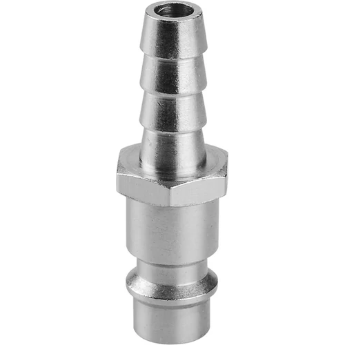 EXTOL PREMIUM gyorscsatlakozó-dugó, tömlővéggel, 3/8", 9mm, nikkelezett réz, bliszteren (8865129)