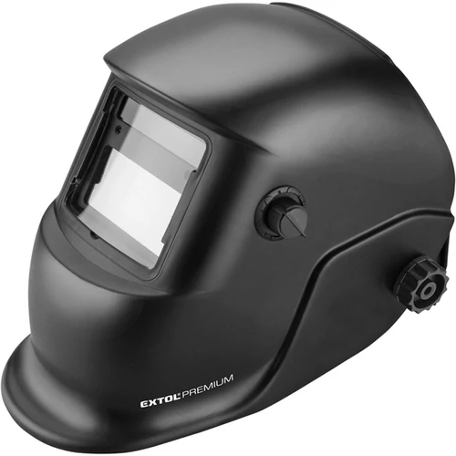 EXTOL PREMIUM hegesztőpajzs, automatikus, önsötétedő, állítható érzékenység+sötétítés (8898026)