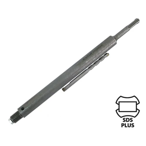 EXTOL PREMIUM hosszabbító szár központfúróval, M16x300mm hosszúság, SDS befogás, Extol Prémium tégla körkivágókhoz (8801950)