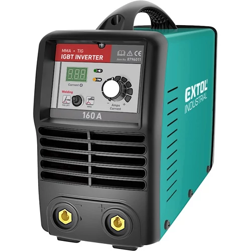 EXTOL INDUSTRIAL  inverter hegesztő készülék, SMART, 160A, tartozékok nélkül (8796011)