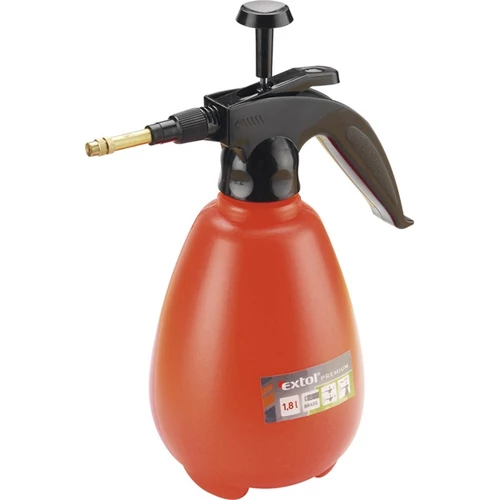 EXTOL PREMIUM kézi permetező, réz fejjel; 1,8 liter, műanyag (8876202)