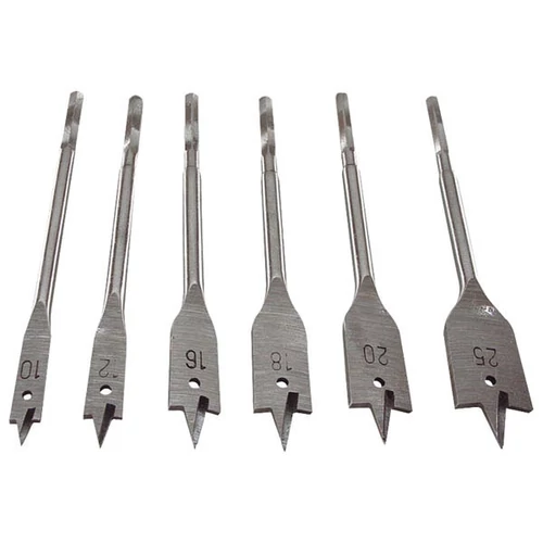 EXTOL központmaró fához; 6db, 10-12-16-18-20-25mm, műanyag tartóban (1170)