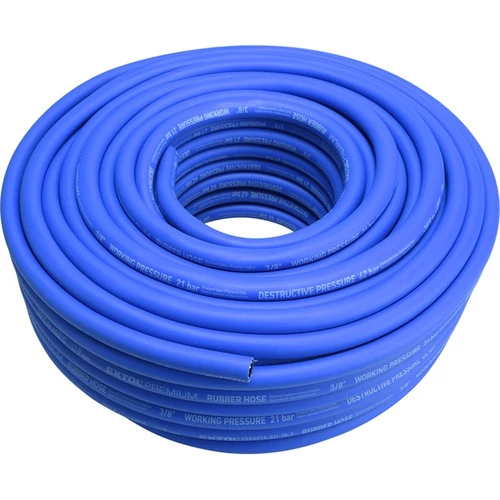 EXTOL PREMIUM légtömlő egyenes, 50m, kompresszorhoz, 3/8", átm.: 9 / 15 mm, max. 20 Bar, gyorscsatlakozók nélkül (8865145)